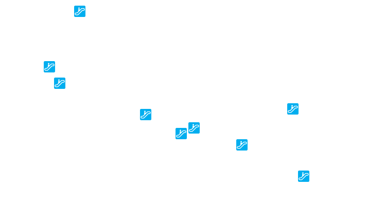 2/F floor escalator location