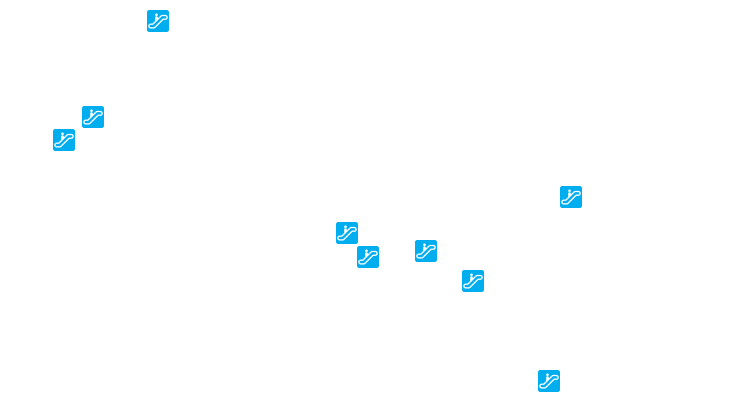 3/F floor escalator location