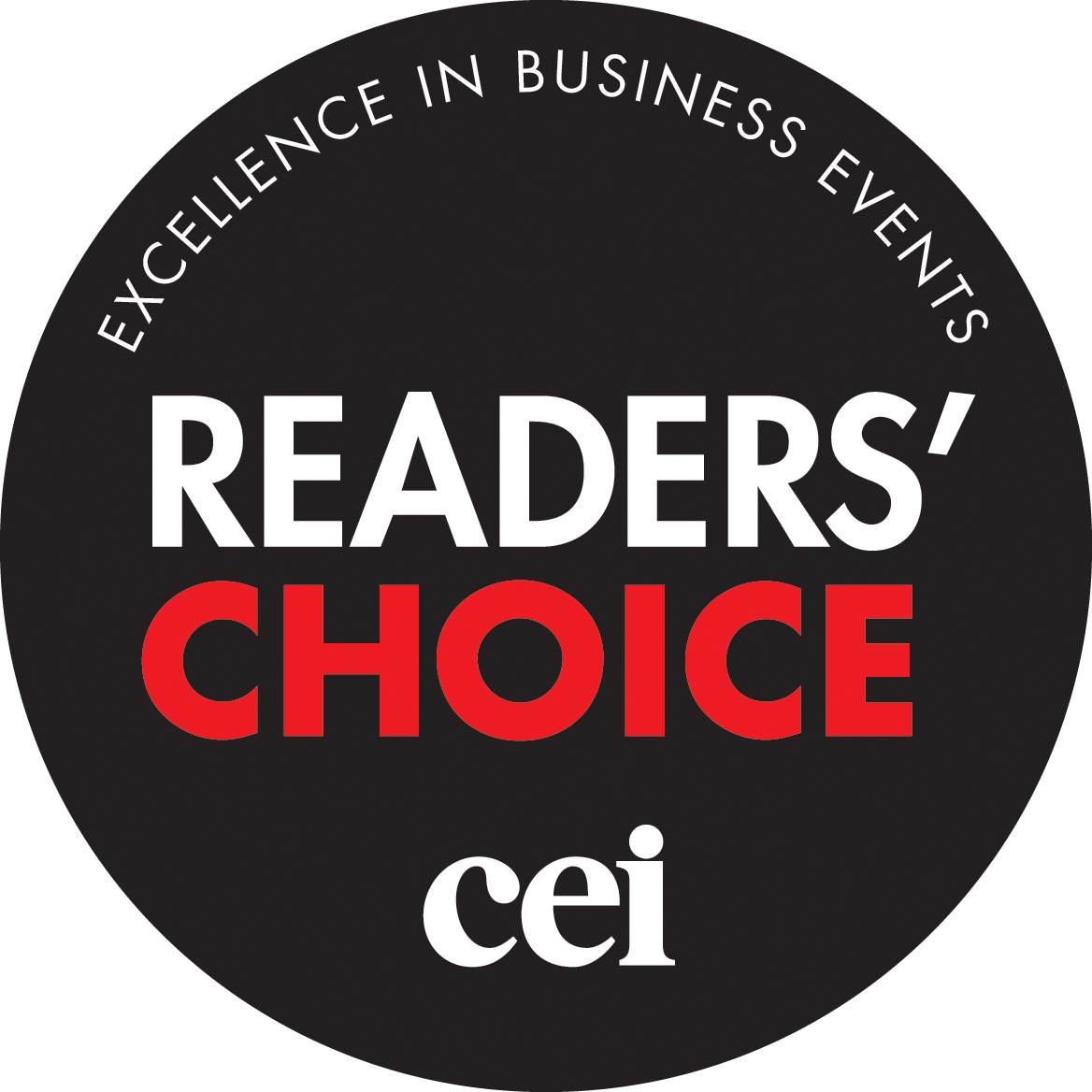 2018 CEI Readers’ Choice Award logo