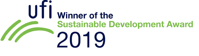 UFI Sustainable Development Award 2019 logo